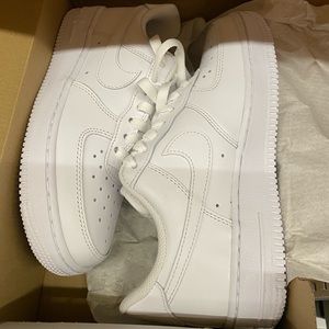 All White Womens Air Force Ones